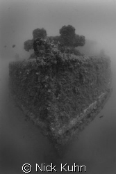 One of the many wrecks in Moreton Bay, Queensland. Green ... by Nick Kuhn 